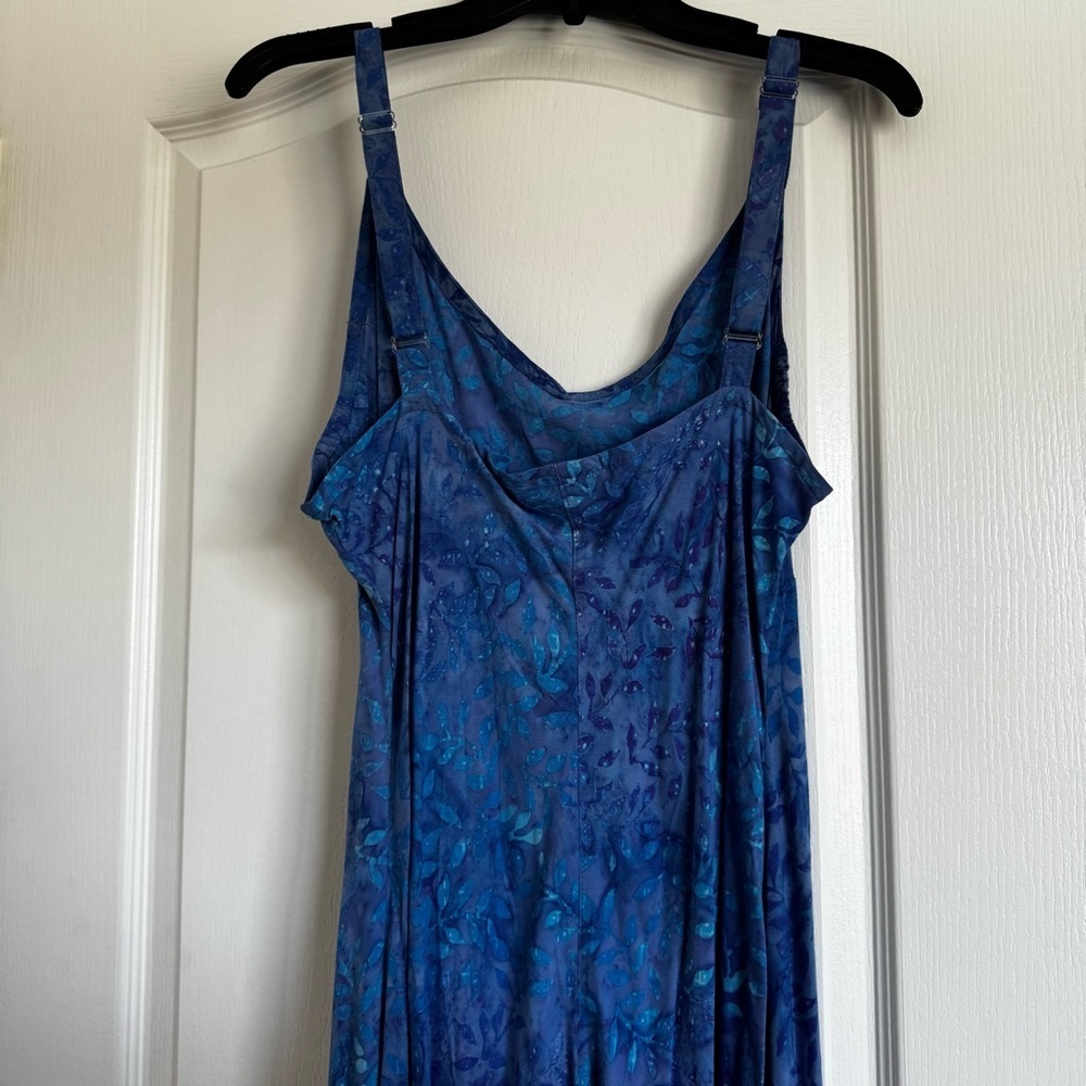 Elegant Blue High Low Dress - Picture 4 of 5